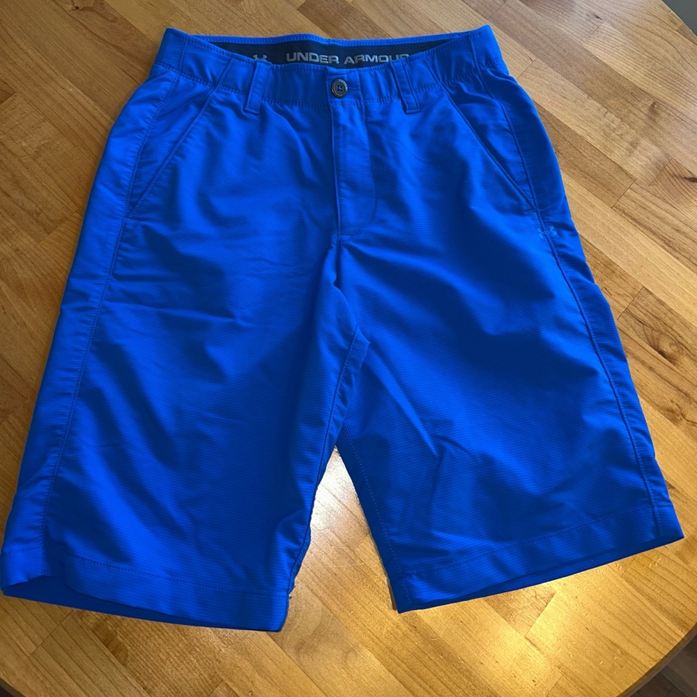 Under Armour Youth Blue Shorts
